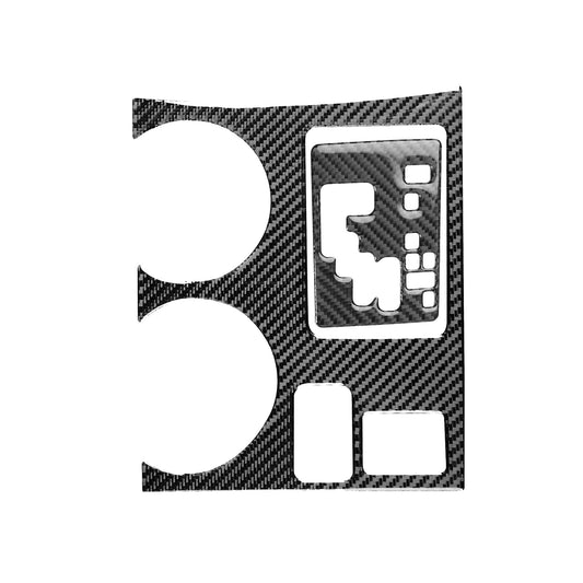 2pcs Carbon Fiber Gear Shift Console Trim Suitable For Toyota Kluger 08-13