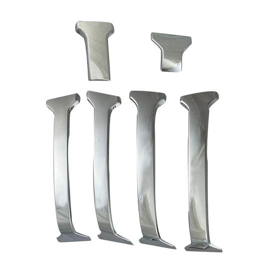 Front Center Grill Grille Cover Trim Suitable For Toyota Land Cruiser Prado 2014-2020