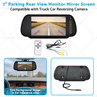 {{ 7 inch  Parking Rear View Monitor Mirror Screen Suitable for Truck Reversing Camera }} - Buy Car Parts Online at {{ Kaka Auto Parts }}.