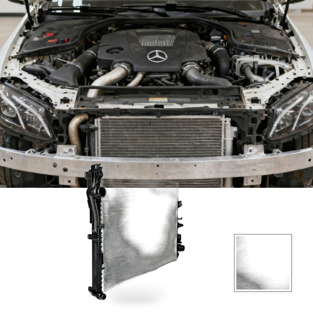 Radiator Suitable for Mercedes E-Class A238 C238 E200 E300 E350 Hybrid Petrol - BG1
