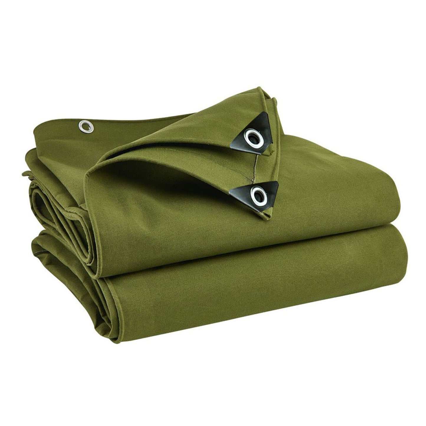 Heavy Duty Waterproof Canvas Tarp 3 Sizes Suitable For Outdoor Sun and Dust Protection