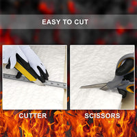 {{ Ceramic Fiber Blanket High Temperature Thermal Fireproof Insulation Mat 0. 61M*1M }} - Buy Car Parts Online at {{ Kaka Auto Parts }}.