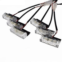 {{ 18 LED Red or Blue 12V Car Strobe Flash Light Dash Urgency Flashing Lamp }} - Buy Car Parts Online at {{ Kaka Auto Parts }}.