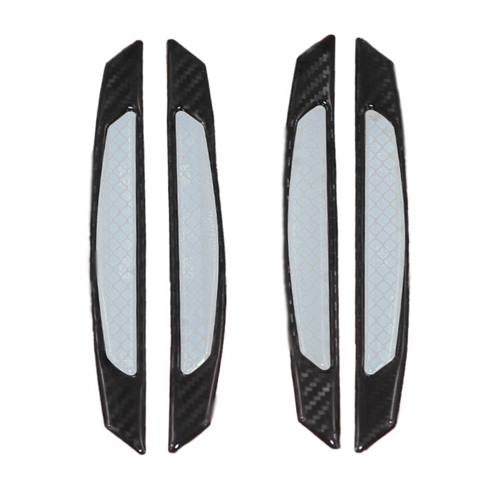 {{ Reflective Carbon Fiber Car Door Edge Guard Bump Protector Sticker Universal }} - Buy Car Parts Online at {{ Kaka Auto Parts }}.