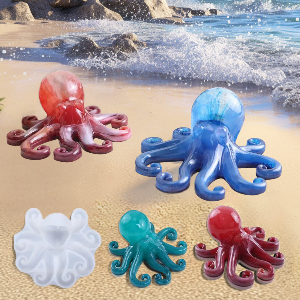 {{ ?2PCS Octopus Mold Silicone Epoxy Resin Casting Mould 3D Sea Animal Display Mold }} - Buy Car Parts Online at {{ Kaka Auto Parts }}.