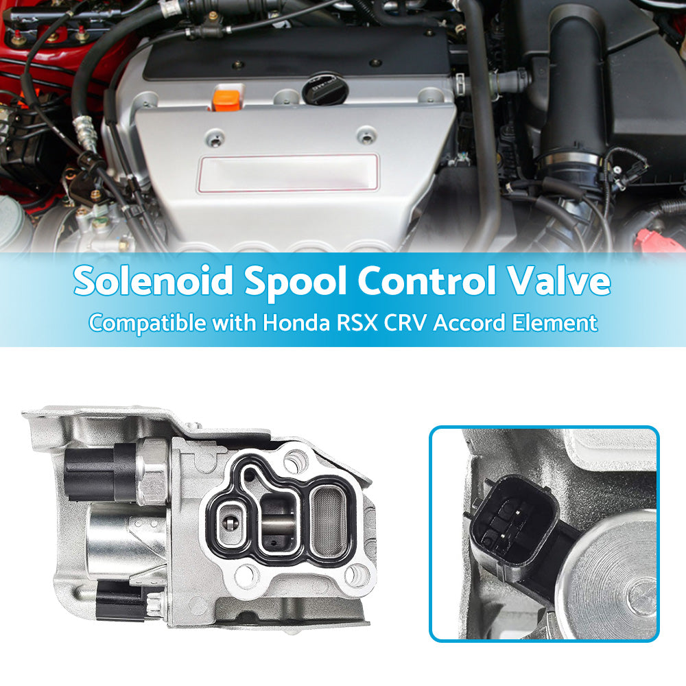 {{ Suitable For Honda RSX CRV Accord Element VTEC Solenoid Spool Control Valve }} - Buy Car Parts Online at {{ Kaka Auto Parts }}.