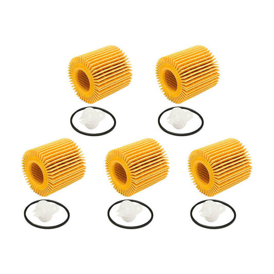 5x Oil Filter Suitable For Toyota Corolla ZRE152 RAV4 Prius / Daihatsu Sirion