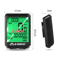 Wireless Cycling Bike LCD Speedometer Computer Odometer Suitable For Bicycle Waterproof