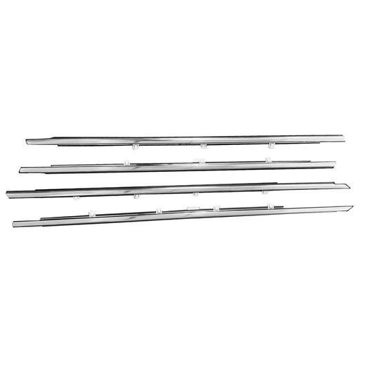 4x Window Glass Seal Weatherstrip Suitable For Honda Accord 2008-2013