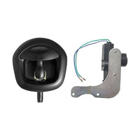 4x Power Operated Whale Tail T-Handle Folding Lock Suitable For Trailer Canopy Black DC 12V