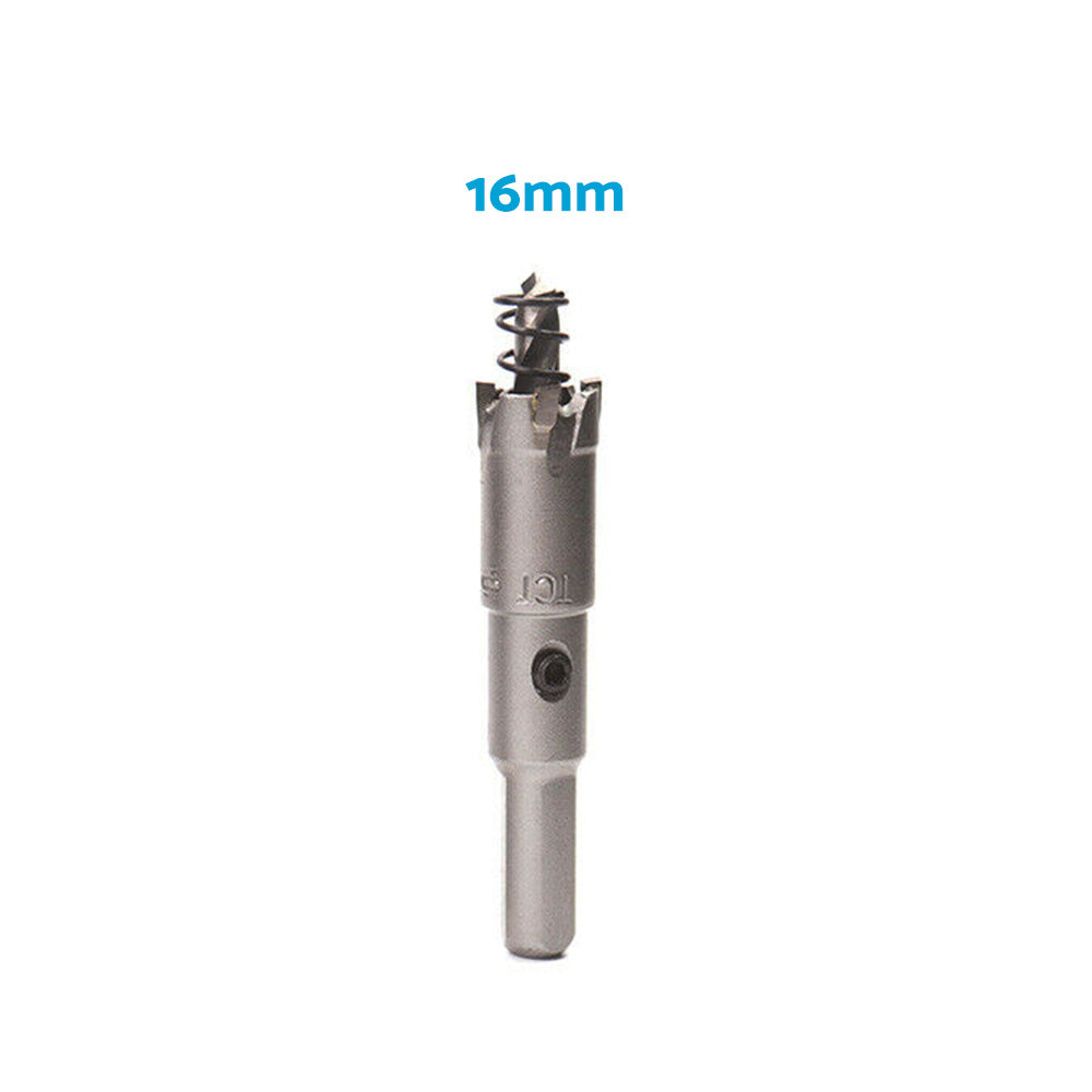 TCT Carbide Tip Hole Saw Drill Bit Suitable For Stainless Steel Cutting 16-53mm