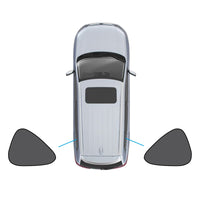 {{ 2x Triangular Window Shade Suitable for Mazda CX5 1st Gen KE 12-17 UVAProtection }} - Buy Car Parts Online at {{ Kaka Auto Parts }}.