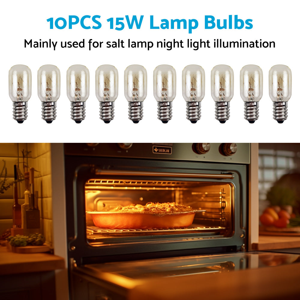 {{ 10PCS E14 Salt Lamp Globe Bulb 15W Light Bulb 230v Refrigerator Oven Replacement }} - Buy Car Parts Online at {{ Kaka Auto Parts }}.