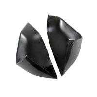 2x Real Carbon Fiber Wing Side Mirror Cover Trim Suitable For Tesla Model S 2012-2020
