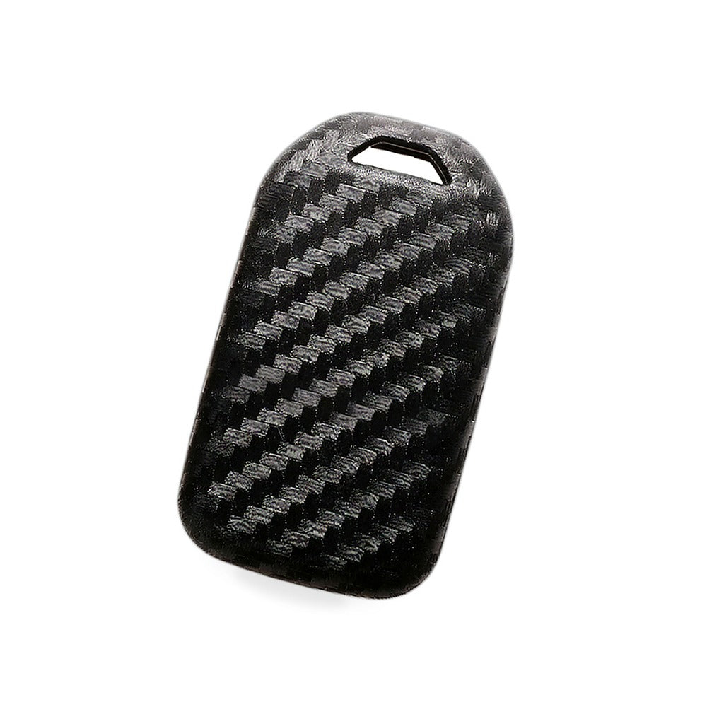 Carbon Fiber Silicone Key Fob Cover Suitable for Honda Accord Civic CR-V Pilot