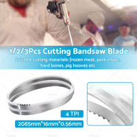 {{ Butcher Meat Cutting Bnad Saw Bandsaw Blade 2085mm*16mm*0. 56mm*4T }} - Buy Car Parts Online at {{ Kaka Auto Parts }}.