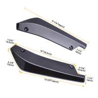Rear Diffuser Suitable For Mitsubishi Lancer CJ / CF Sedan Bumper Spoiler