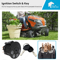 {{ Ignition Switch  and  Key For Husqvarna Murray John Deere MTD 532163968 GY20074 92 }} - Buy Car Parts Online at {{ Kaka Auto Parts }}.