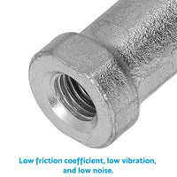 10x Zinc 6mm Female Spherical Plain Rose Joint Bearings Suitable For Left-Hand Threaded Applications