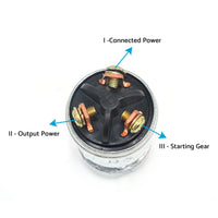 Universal 3 Position Ignition Start Switch Key Lock Suitable For Motorcycle Tractor Boat Car