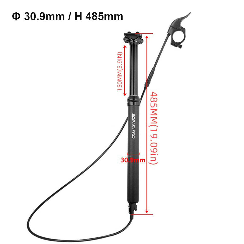 {{ 1 Set Bike MTB Dropper Seat Post Internal/External Cable Routing 30. 9/31. 6mm }} - Buy Car Parts Online at {{ Kaka Auto Parts }}.