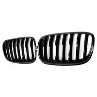 {{ Front Bumper Kidney Grill Grille Gloss Suitable For BMW E70 X5 E71 X6 2007-2013 }} - Buy Car Parts Online at {{ Kaka Auto Parts }}.