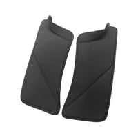 2x PU Rear Door Sill Protector Cover Pad Suitable For Tesla Model Y 2020-2022