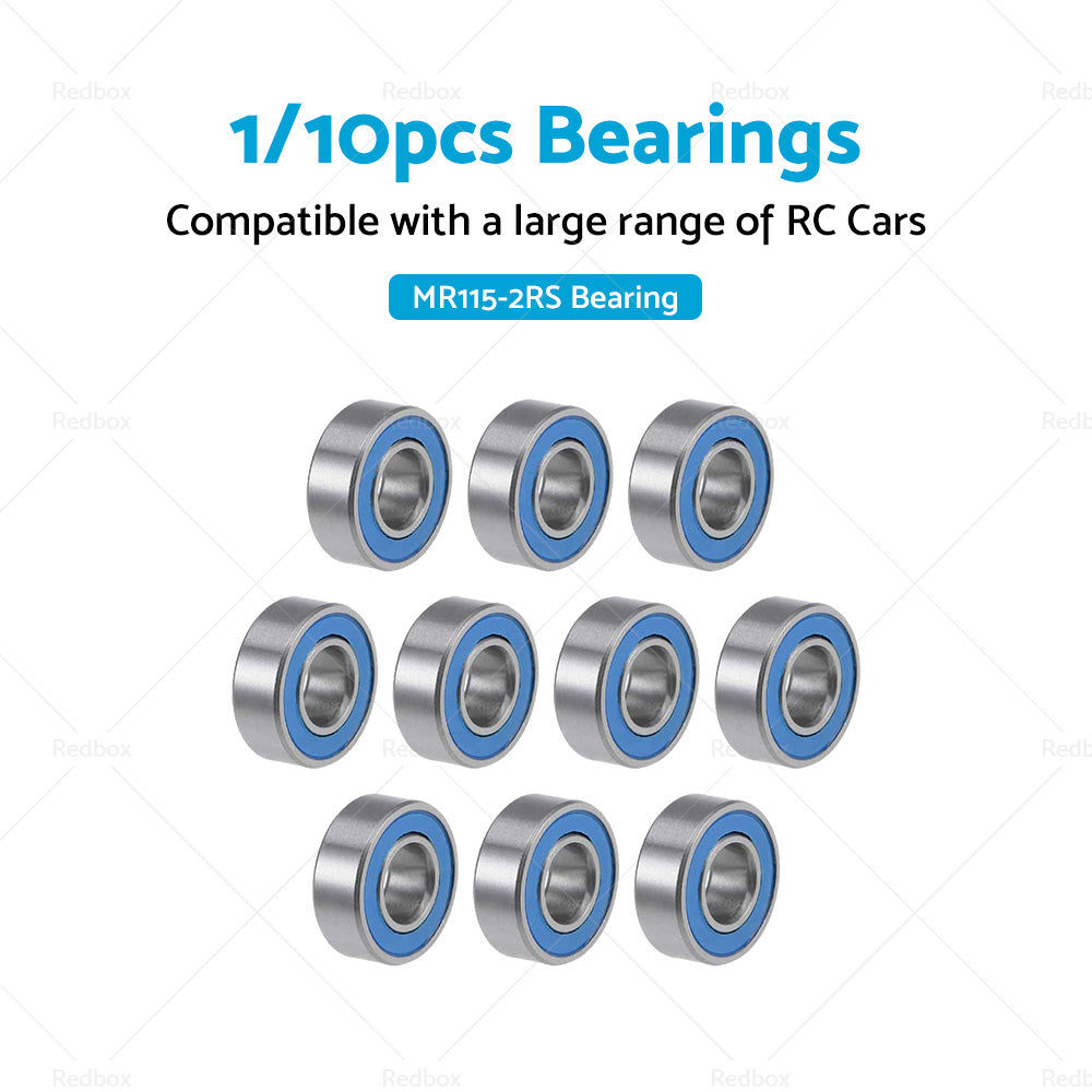{{ 5x11x4mm Bearings Suitable for RC Tamiya 1150 HPI Savage Traxxas Axial Losi MR115-2RS }} - Buy Car Parts Online at {{ Kaka Auto Parts }}.