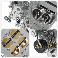4 Barrel 650 CFM Double-Pumper Carburetor With Electric Choke Suitable For BR-67255