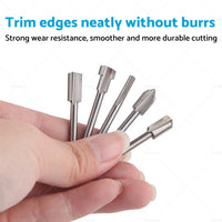 {{ Set of 10 3mm Titanium Mini Hss Router Bit Trimmer Shank Electric Trimmer Tool }} - Buy Car Parts Online at {{ Kaka Auto Parts }}.