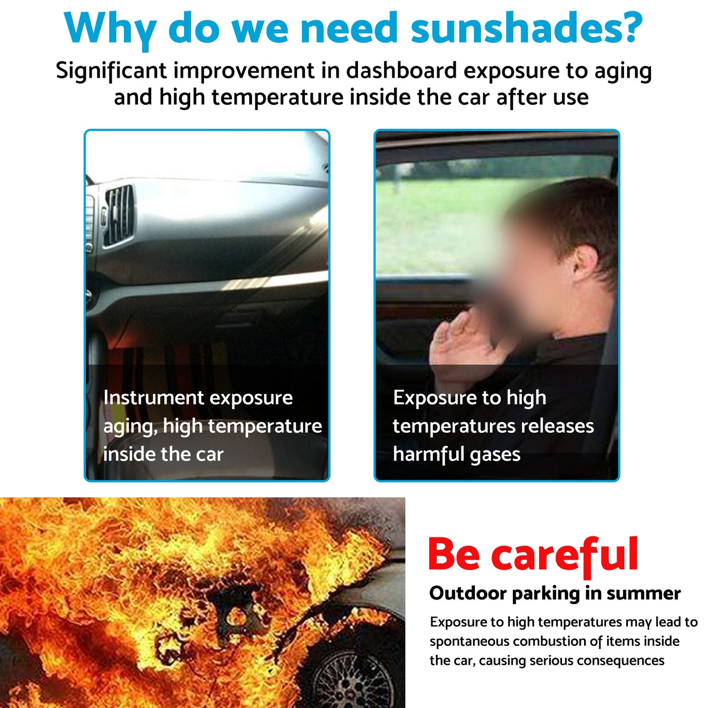 {{ 6 Layer Thick WindScreen Sun Shade Suitable For Toyota Hilux 15-24 UV Protection }} - Buy Car Parts Online at {{ Kaka Auto Parts }}.