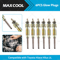 {{ 19850-54030 Glow Plugs Suitable For Toyota Hilux LN56 LN65 Hiace LH51 2L Diesel }} - Buy Car Parts Online at {{ Kaka Auto Parts }}.