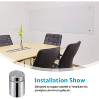 20x Stainless Steel Standoff Bolts Suitable For Sign & Advertisement Mounting