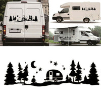 Mountains Adventure Vinyl Decal Sticker Suitable For Camper Van, Motorhome & Caravan