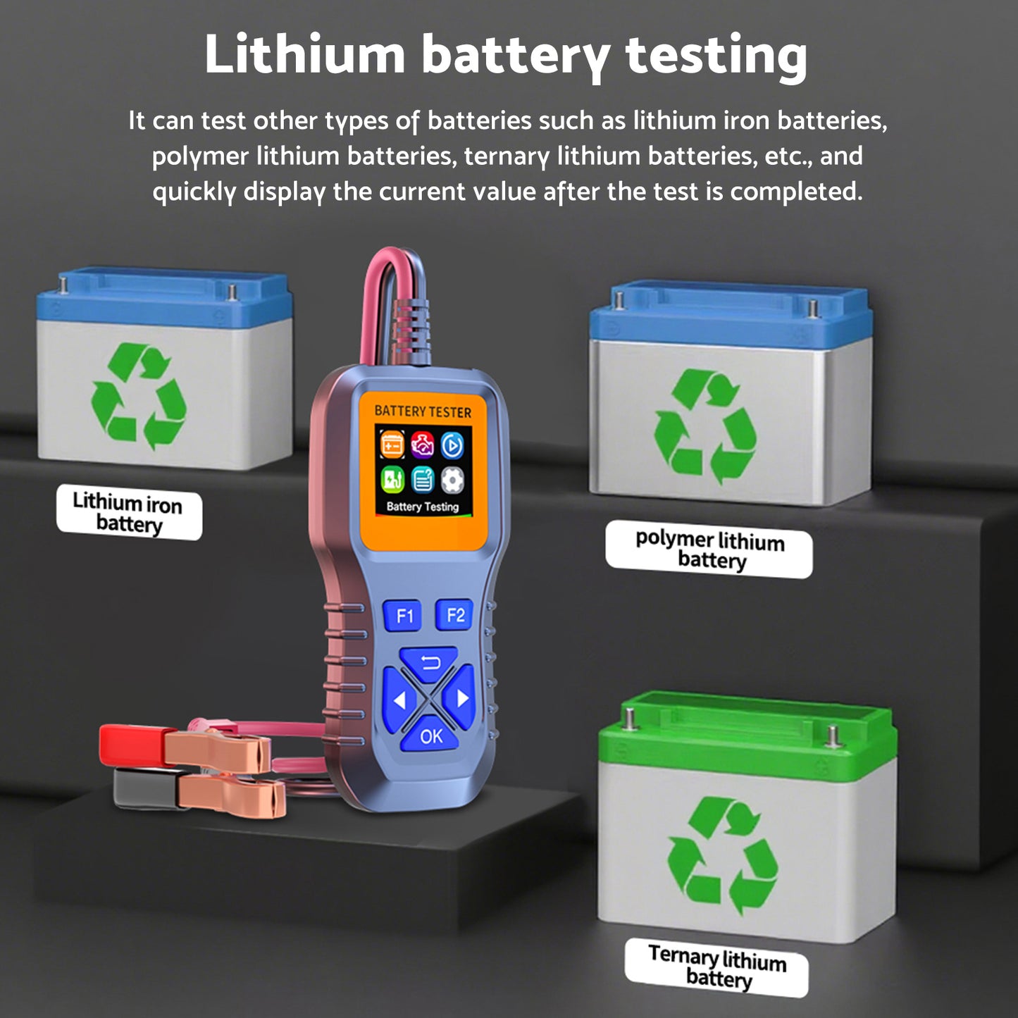 Battery Load Analyzer Tester for Truck Car 24/12/9V 3000CCA Truck Car
