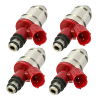 4x Fuel Injectors Suitable For Holden Rodeo TF 4ZE1 2.6L 4-Cyl 1994-1998