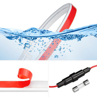 1. 8M  Start Scan Dynamic LED DRL Car Hood Light Strip Daytime Running Light