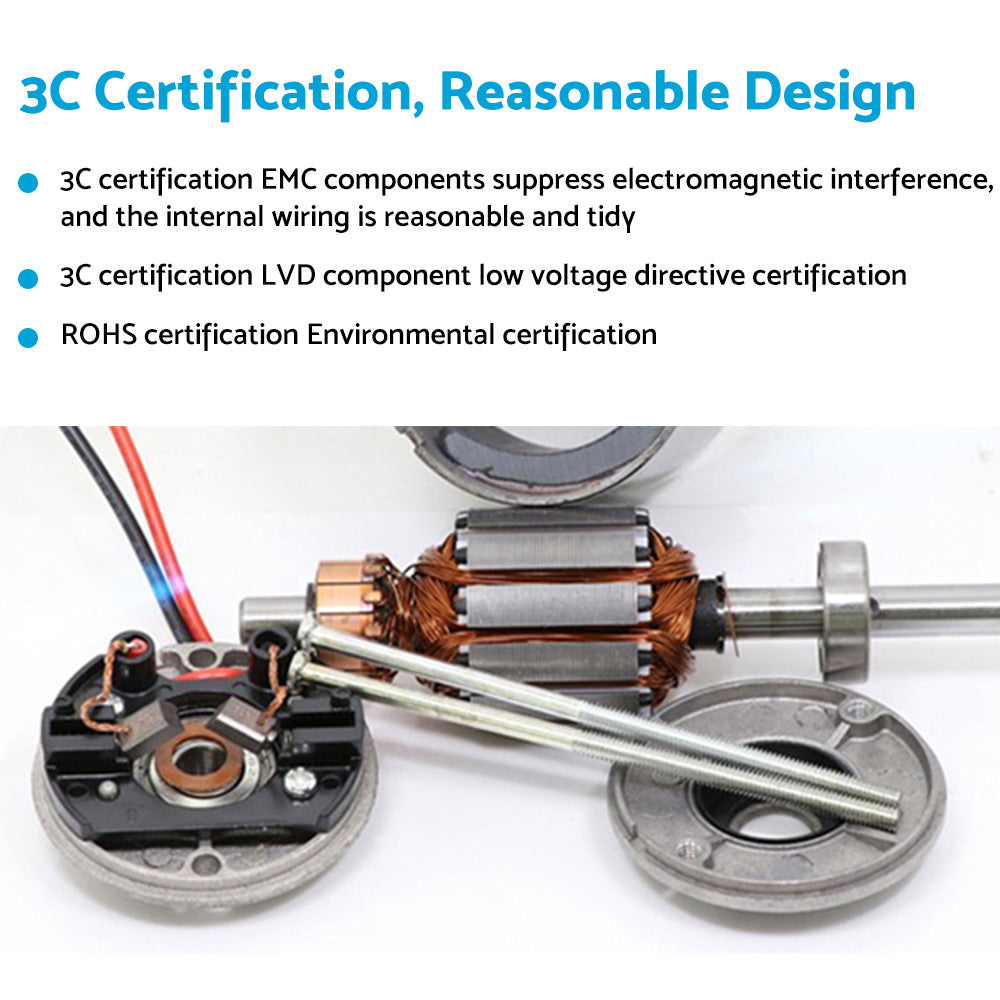 12V 30W Permanent Magnet DC Electric Motor High Speed CW & CCW Generator