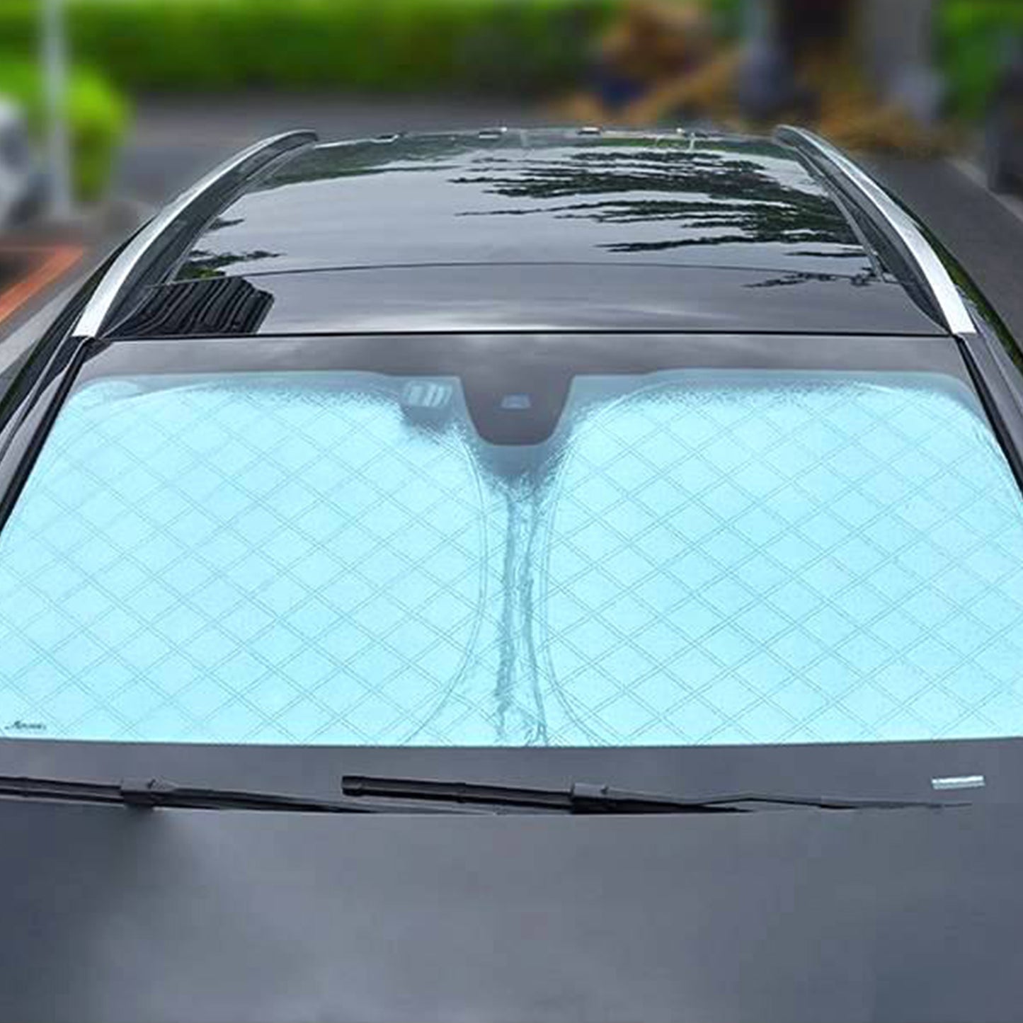 {{ 6 Layer Thick WindScreen Sun Shade Suitable for Hyundai Kona 17-23 UV Protection }} - Buy Car Parts Online at {{ Kaka Auto Parts }}.