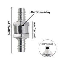 {{ 2x 3 8inch 10mm Inline Check Valve Fuel Petrol Diesel Gas Liquid One Way Non Return }} - Buy Car Parts Online at {{ Kaka Auto Parts }}.