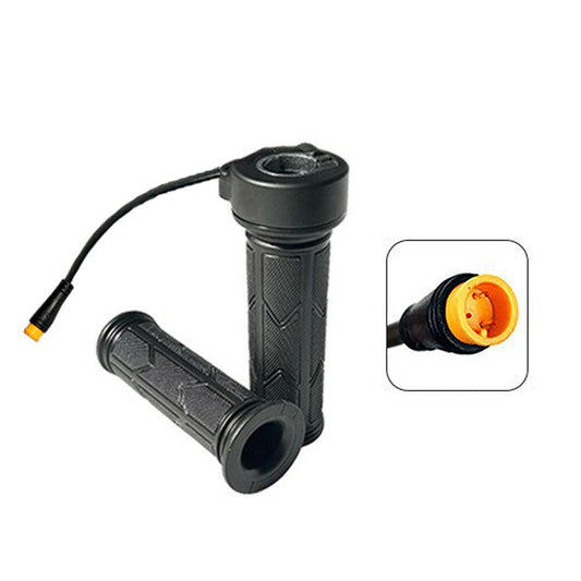 Twist Throttle Full Twist Right Hand 3-Pin Electric Bike Grip Suitable For Ebike