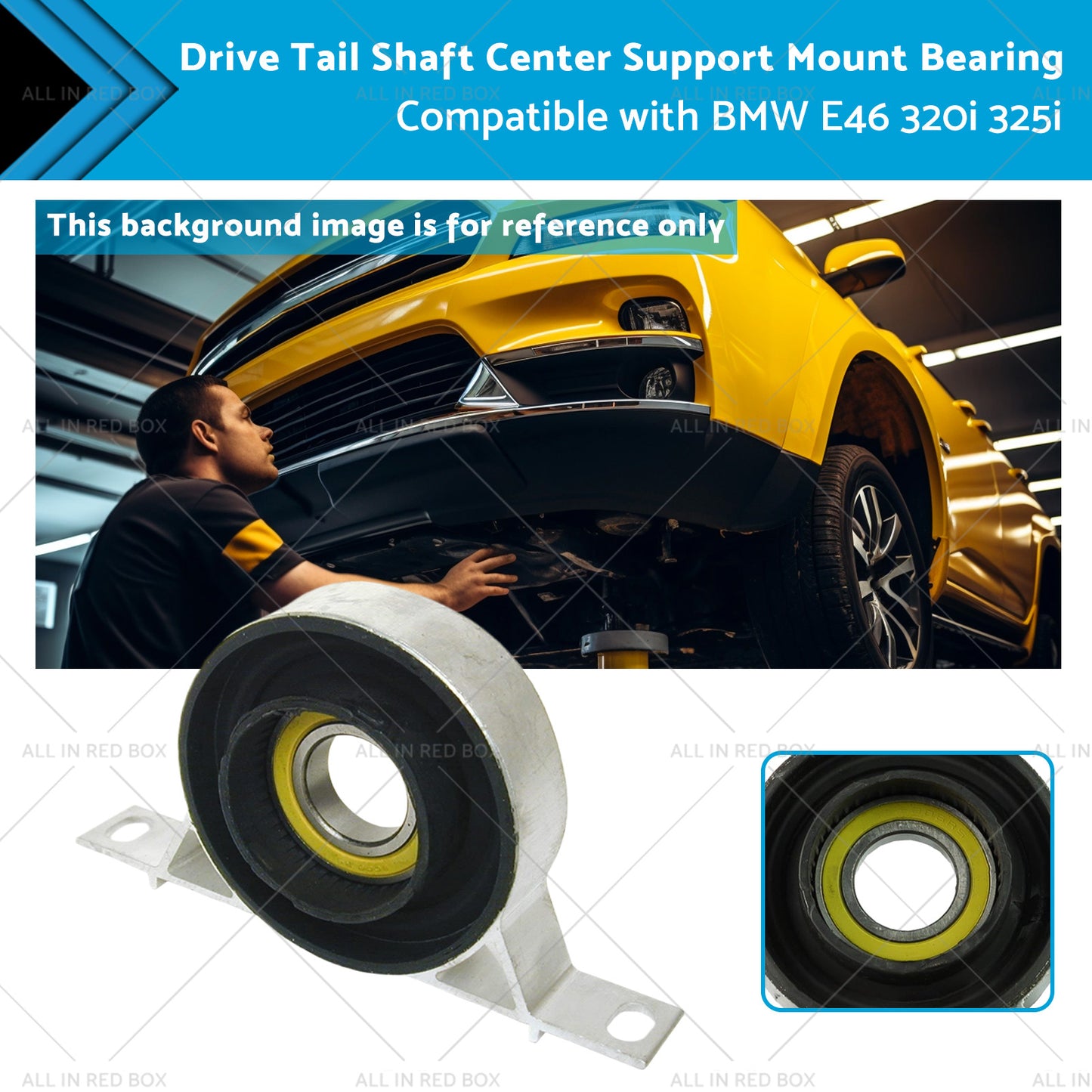 {{ Drive Tail Shaft Center Support Mount Bearing Suitable for BMW E46 325i 320i }} - Buy Car Parts Online at {{ Kaka Auto Parts }}.