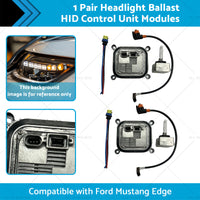 {{ 1 Pair Headlight Ballast HID Control Unit Modules Suitable for Ford Mustang Edge }} - Buy Car Parts Online at {{ Kaka Auto Parts }}.