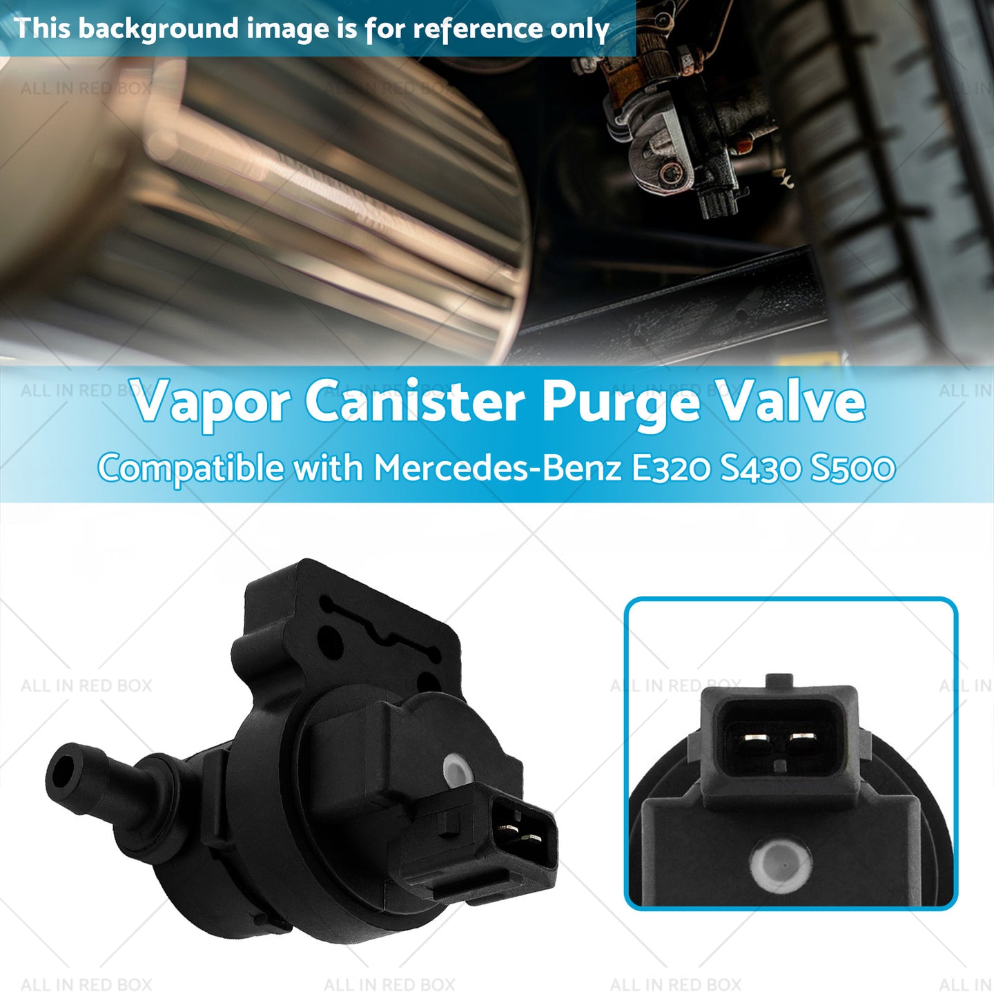 {{ Vapor Canister Purge Valve Suitable for Mercedes-Benz E320 S430 S500 1998-2006 }} - Buy Car Parts Online at {{ Kaka Auto Parts }}.