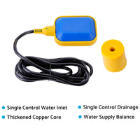 Float Switch Water Level Control Switch With 3m Cable