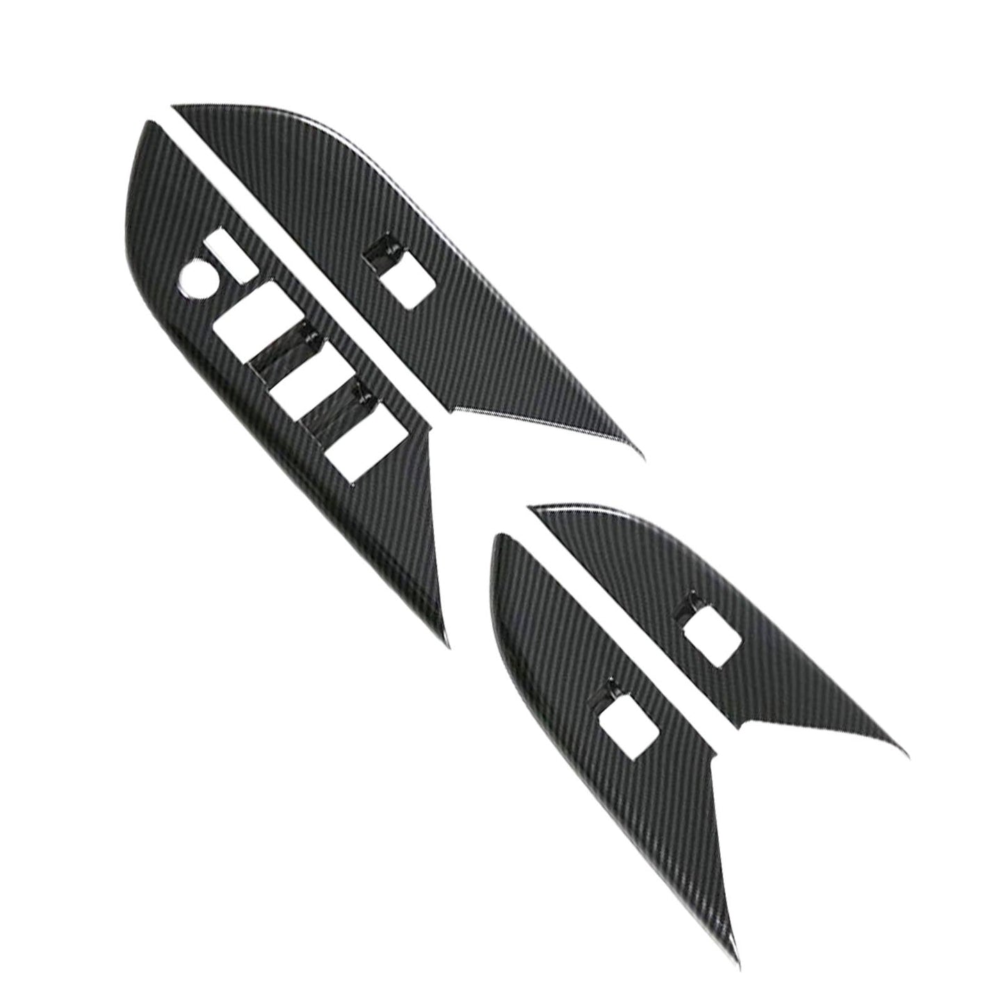 {{ 4PCS Window Lift Panel Cover Trim Sticker Suitable For Toyota Hilux Revo 2024 }} - Buy Car Parts Online at {{ Kaka Auto Parts }}.