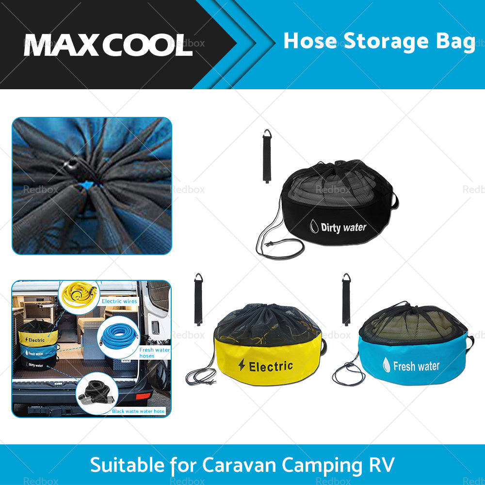 {{ Storage Bag Caravan Camping RV Cable Organizer Water Hose Electrical Cords }} - Buy Car Parts Online at {{ Kaka Auto Parts }}.