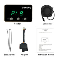 Black EVC WindBooster Throttle Controller Suitable For Toyota Hilux N80 2015-2021