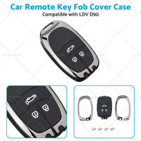 {{ Zinc Alloy Remote Key Fob Case Cover Shell Suitable For LDV D90 3buttons Key Fob }} - Buy Car Parts Online at {{ Kaka Auto Parts }}.