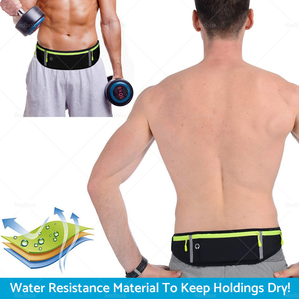 {{ Waterproof Running Hiking Sport Bum Bag Travel Money Phone Belt Waist Zip Pouch }} - Buy Car Parts Online at {{ Kaka Auto Parts }}.